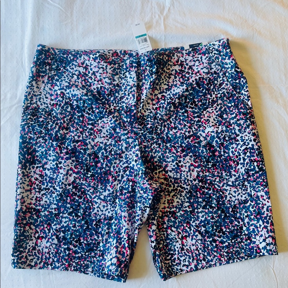 TWO Women’s IZOD golf shorts. size 14 & size 16. Brand new w tags. 10” inseam.
